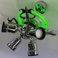 Delray™ Neon Ceiling Fan (Green)