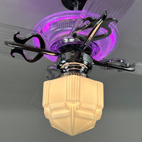 Delray™ Neon Ceiling Fan (Magenta)
