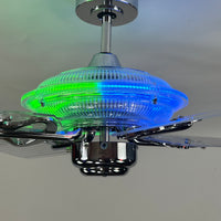 Delray™ Neon Ceiling Fan (Earth Day)