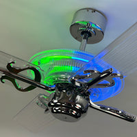 Delray™ Neon Ceiling Fan (Earth Day)