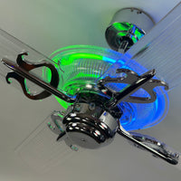 Delray™ Neon Ceiling Fan (Earth Day)