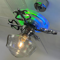Delray™ Neon Ceiling Fan (Earth Day)