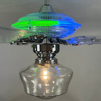 Delray™ Neon Ceiling Fan (Earth Day)