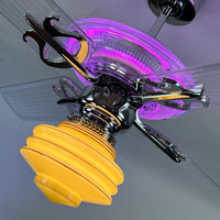 Delray™ Neon Ceiling Fan (Magenta)