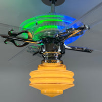 Delray™ Neon Ceiling Fan (Earth Day)