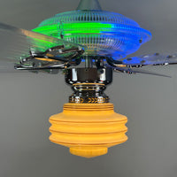 Delray™ Neon Ceiling Fan (Earth Day)