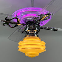 Delray™ Neon Ceiling Fan (Magenta)