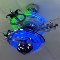 Delray™ Neon Ceiling Fan (Earth Day)