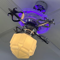 Delray™ Neon Ceiling Fan (Purple)