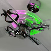 Delray™ Neon Ceiling Fan (Watermelon)