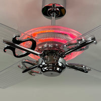 Delray™ Neon Ceiling Fan (Autumn Sunset)
