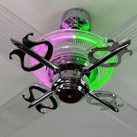 Delray™ Neon Ceiling Fan (Watermelon)
