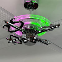 Delray™ Neon Ceiling Fan (Watermelon)