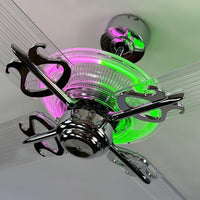 Delray™ Neon Ceiling Fan (Watermelon)