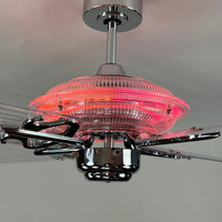 Delray™ Neon Ceiling Fan (Autumn Sunset)
