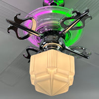 Delray™ Neon Ceiling Fan (Watermelon)