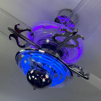 Delray™ Neon Ceiling Fan (Purple)