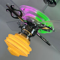 Delray™ Neon Ceiling Fan (Watermelon)
