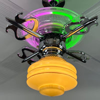 Delray™ Neon Ceiling Fan (Watermelon)