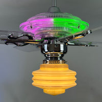 Delray™ Neon Ceiling Fan (Watermelon)