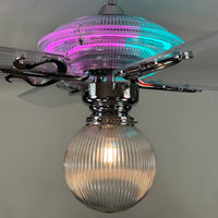 Delray™ Neon Ceiling Fan (Cotton Candy)
