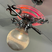 Delray™ Neon Ceiling Fan (Autumn Sunset)