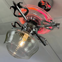 Delray™ Neon Ceiling Fan (Autumn Sunset)