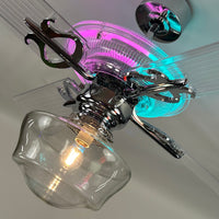 Delray™ Neon Ceiling Fan (Cotton Candy)