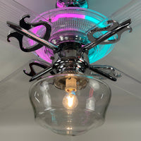 Delray™ Neon Ceiling Fan (Cotton Candy)