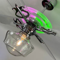 Delray™ Neon Ceiling Fan (Watermelon)