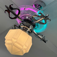Delray™ Neon Ceiling Fan (Cotton Candy)