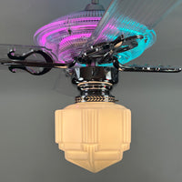 Delray™ Neon Ceiling Fan (Cotton Candy)