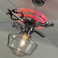 Delray™ Neon Ceiling Fan (Autumn Sunset)