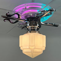 Delray™ Neon Ceiling Fan (Cotton Candy)