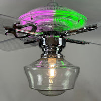 Delray™ Neon Ceiling Fan (Watermelon)