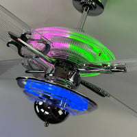 Delray™ Neon Ceiling Fan (Watermelon)