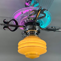 Delray™ Neon Ceiling Fan (Cotton Candy)