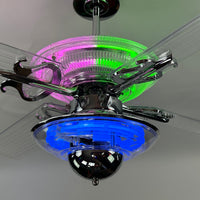 Delray™ Neon Ceiling Fan (Watermelon)