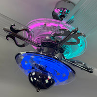 Delray™ Neon Ceiling Fan (Cotton Candy)