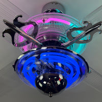 Delray™ Neon Ceiling Fan (Cotton Candy)