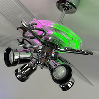 Delray™ Neon Ceiling Fan (Watermelon)