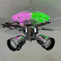 Delray™ Neon Ceiling Fan (Watermelon)