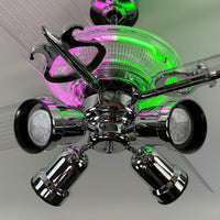 Delray™ Neon Ceiling Fan (Watermelon)