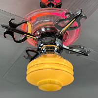 Delray™ Neon Ceiling Fan (Autumn Sunset)