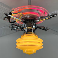 Delray™ Neon Ceiling Fan (Autumn Sunset)