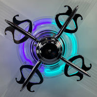 Delray™ Neon Ceiling Fan (Totally Tubular)