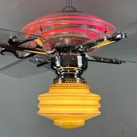 Delray™ Neon Ceiling Fan (Autumn Sunset)