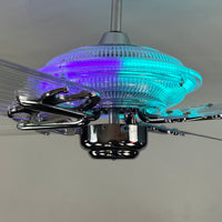 Delray™ Neon Ceiling Fan (Totally Tubular)