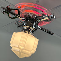 Delray™ Neon Ceiling Fan (Autumn Sunset)