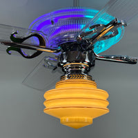 Delray™ Neon Ceiling Fan (Totally Tubular)